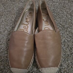 Sam Edelman Tan Espadrille Flats